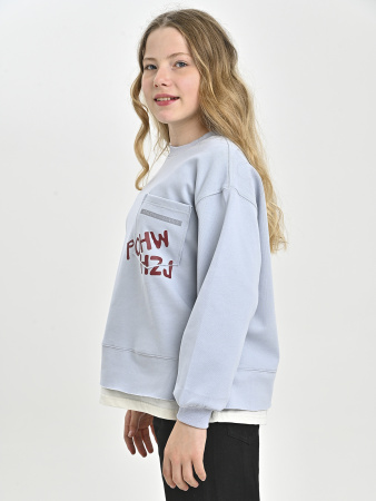 85Q317-Ch Джемпер (светло-голубой 175)