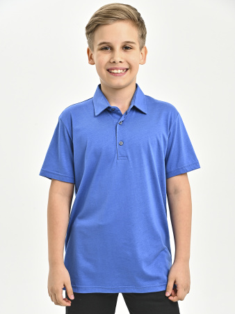 4690 Поло к.р. д/м (джинсовый весь размерный ряд)