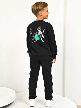 2839 Джемпер д/м (черный весь размерный ряд)