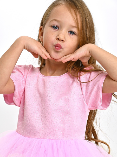 3260-Ch Платье д/д (розовый весь размерный ряд)