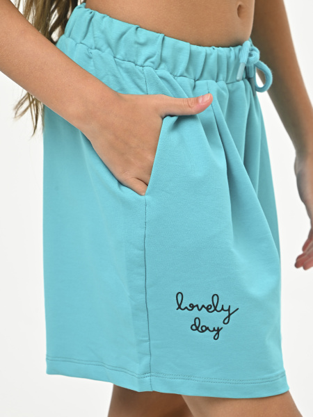 10547 Шорты д/д (изумруд 128)