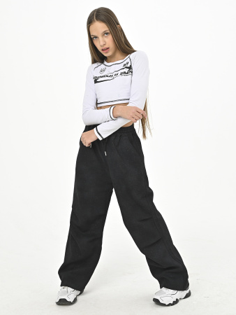 F5610-Ch Брюки д/д (черный,серый весь размерный ряд)