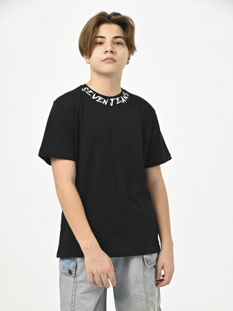 4512 Футболка д/м (черный весь размерный ряд)