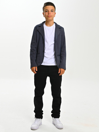 2631 Пиджак д/м (2631-т.син/серый-116)