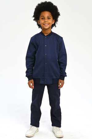 2616 Жакет д/м (синий весь размерный ряд)