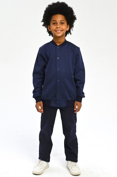 2616 Жакет д/м (синий весь размерный ряд)