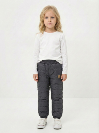 2590KG Брюки болоньевые д/д (серый весь размерный ряд)