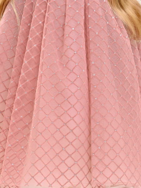 2381KG Платье д/д (розовый весь размерный ряд)