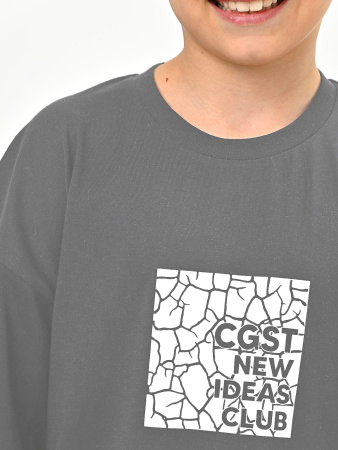 3014 Футболка д/м (серый весь размерный ряд)