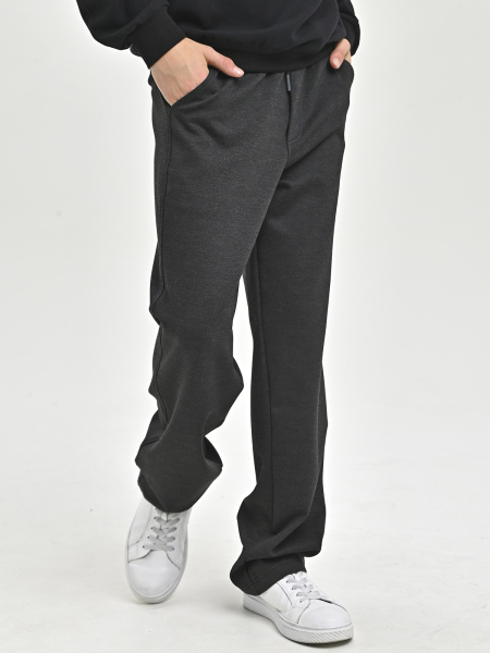 5120 Брюки д/м трик. (антрацит весь размерный ряд)