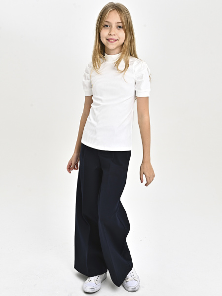 GU-216/1 Блузка к.р. д/д (белый весь размерный ряд)