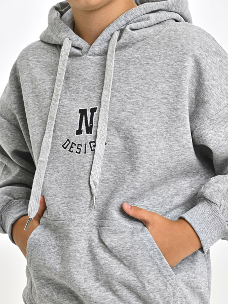 T06-Ch Толстовка д/м (меланж весь размерный ряд)