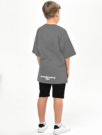 3014 Футболка д/м (серый весь размерный ряд)