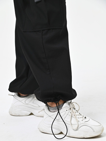 2379KG Брюки утепл. д/д (черный весь размерный ряд)