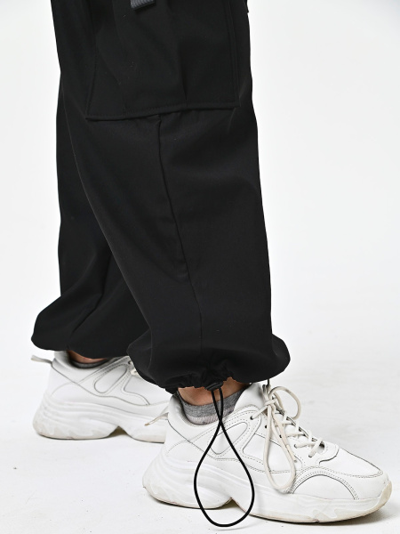 2379KG Брюки утепл. д/д (черный весь размерный ряд)