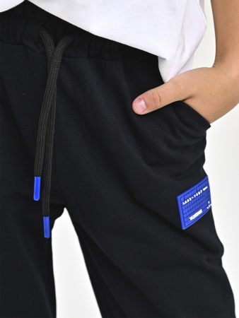 4316-B Брюки спорт д/м (темно-синий весь размерный ряд)