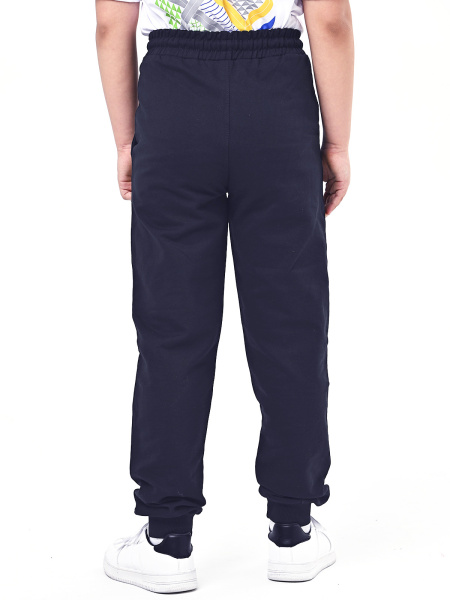 4290-B Брюки спорт д/м (темно-синий весь размерный ряд)