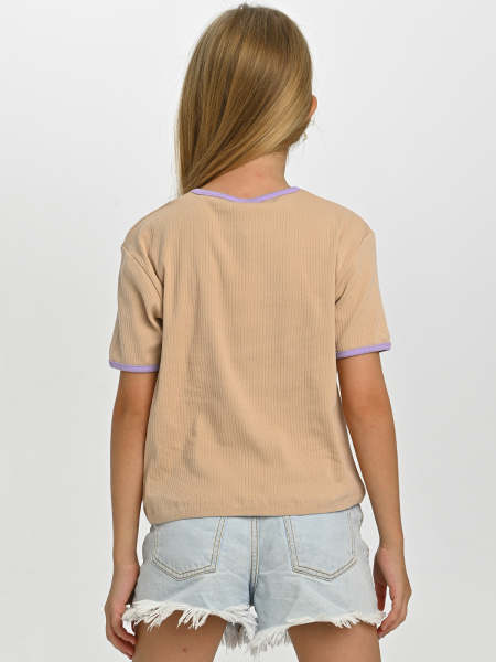 10568 Футболка д/д (бежевый весь размерный ряд)