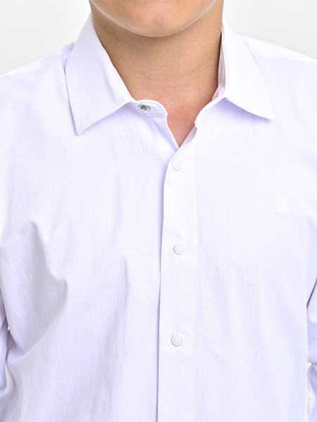 4858 Рубашка дл.р. д/м (белый весь размерный ряд)
