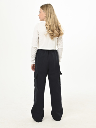 2386KG Брюки д/д утепл. (синий размер 44(158) )