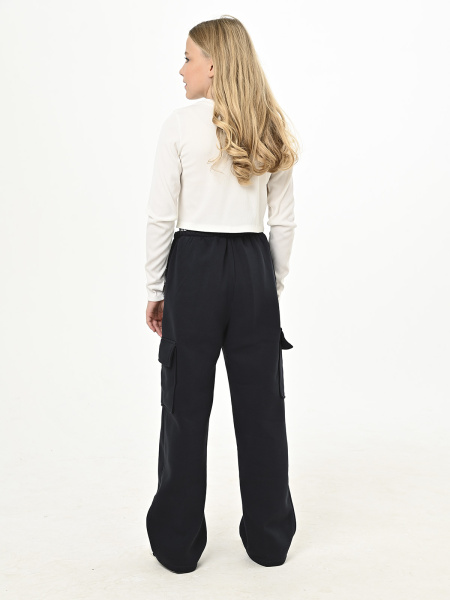 2386KG Брюки д/д утепл. (синий размер 44(158) )