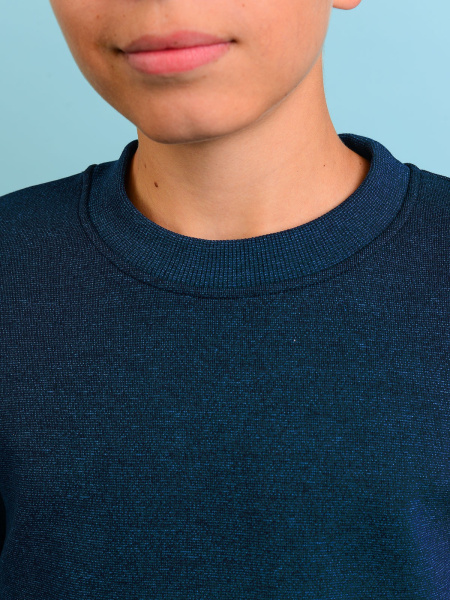 1956 Джемпер д/м (синий весь размерный ряд)