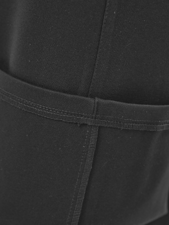 1106K Брюки палаццо д/д (черный весь размерный ряд)