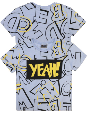 3184 Футболка д/м (голубой весь размерный ряд)