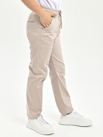 4652 Брюки д/м (бежевый весь размерный ряд)