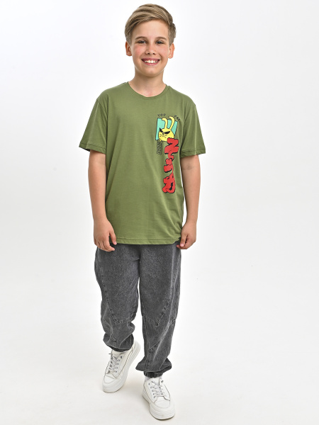 2182 Футболка д/м (хаки весь размерный ряд)