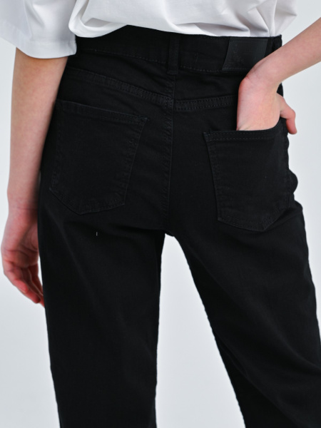 30445 Джинсы д/д (черный весь размерный ряд)