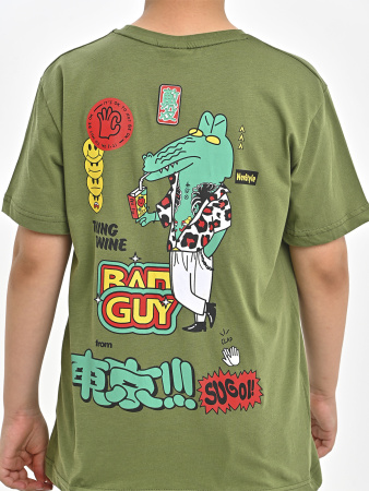 2182 Футболка д/м (хаки весь размерный ряд)