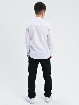 1299 Рубашка дл.р. д/м (белый весь размерный ряд)