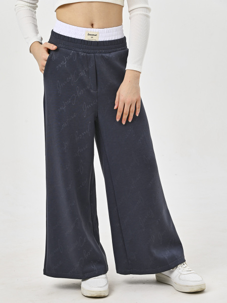 2580KG Брюки д/д (темно-серый весь размерный ряд)