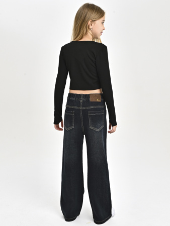 2402KG Джемпер д/д (черный весь размерный ряд)