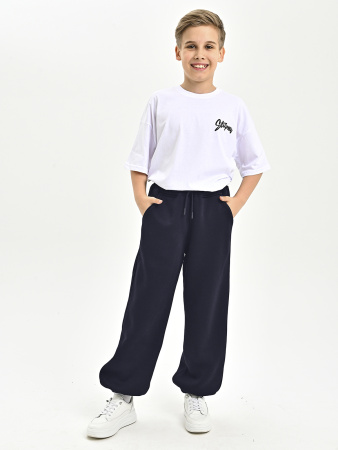 4900 Брюки спорт. д/м утепл. (темно-синий весь размерный ряд)