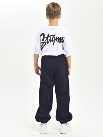 4900 Брюки спорт. д/м утепл. (темно-синий весь размерный ряд)