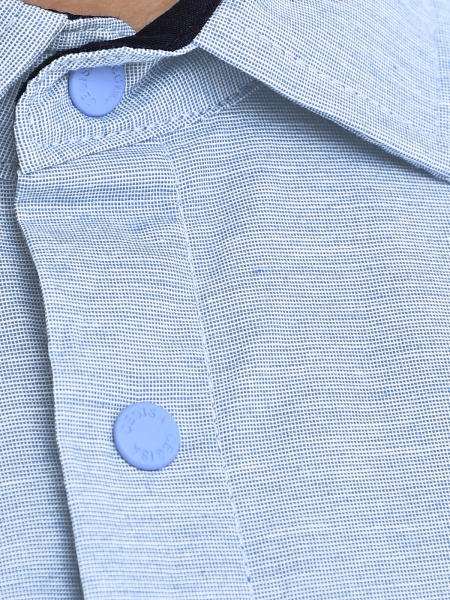 2684 Рубашка дл.р. д/м (светло-голубой весь размерный ряд)