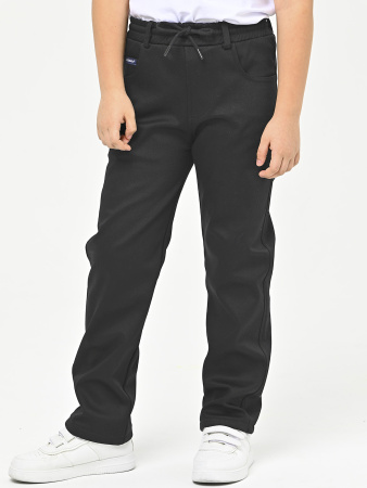 4422 Брюки утепл. д/м (черный весь размерный ряд)