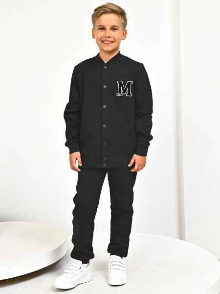 2831 Жакет утепл. д/м (черный размер 116)