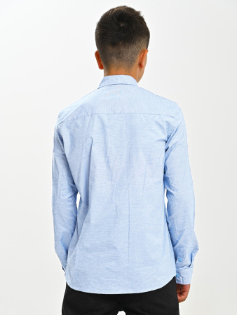 2686 Рубашка дл.р. д/м (светло-голубой весь размерный ряд)