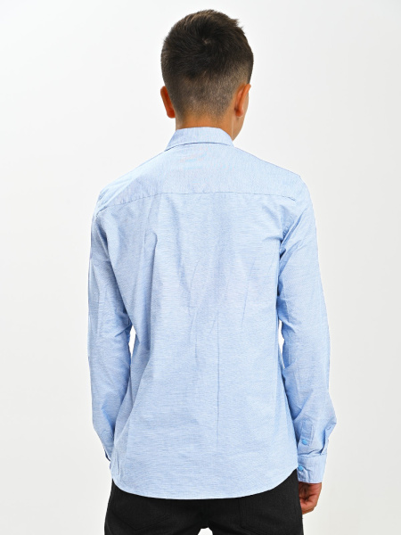 2686 Рубашка дл.р. д/м (светло-голубой весь размерный ряд)