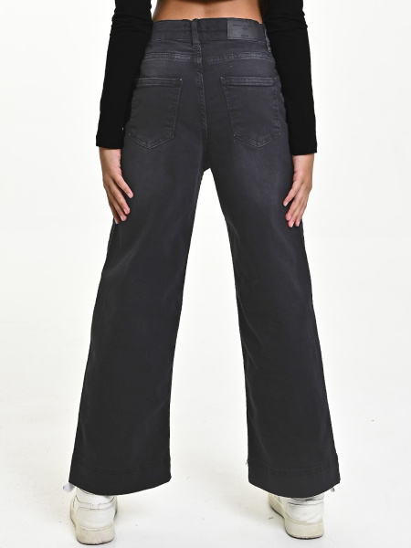 30457 Джинсы д/д (черный весь размерный ряд)