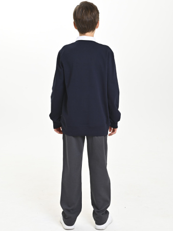 4794 Поло дл.р. д/м (темно-синий,белый весь размерный ряд)