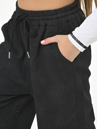 F5610-Ch Брюки д/д (черный,серый весь размерный ряд)