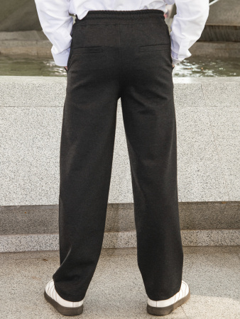 5122 Брюки д/м трик. (антрацит весь размерный ряд)