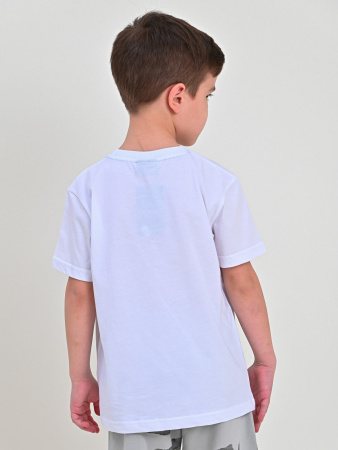 2045 Футболка д/м (белый весь размерный ряд)