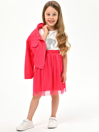 13306 Комплект д/д (фуксия,белый весь размерный ряд)