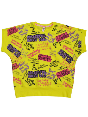 10463 Футболка д/д (желтый весь размерный ряд)