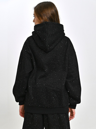 5019-Ch Костюм утепленный д/д (черный весь размерный ряд)